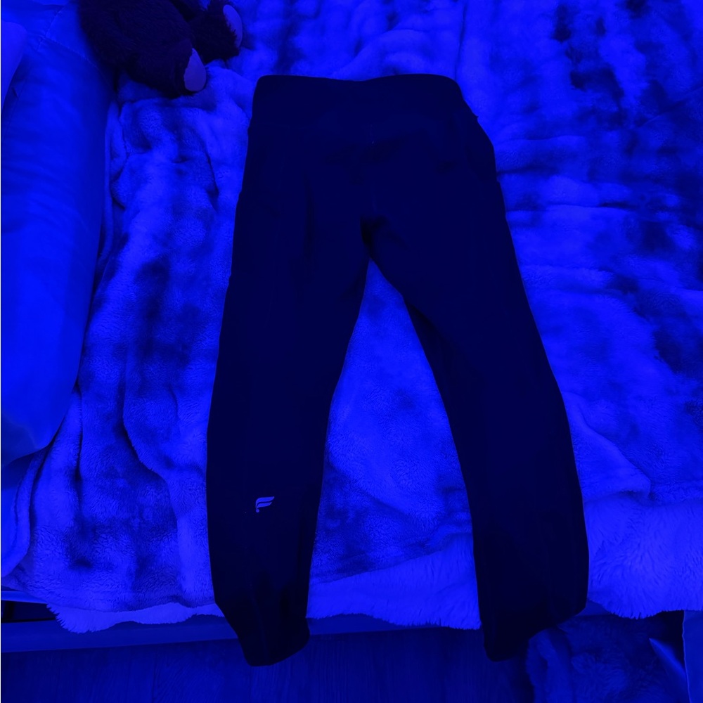 Black Joggers with Logo